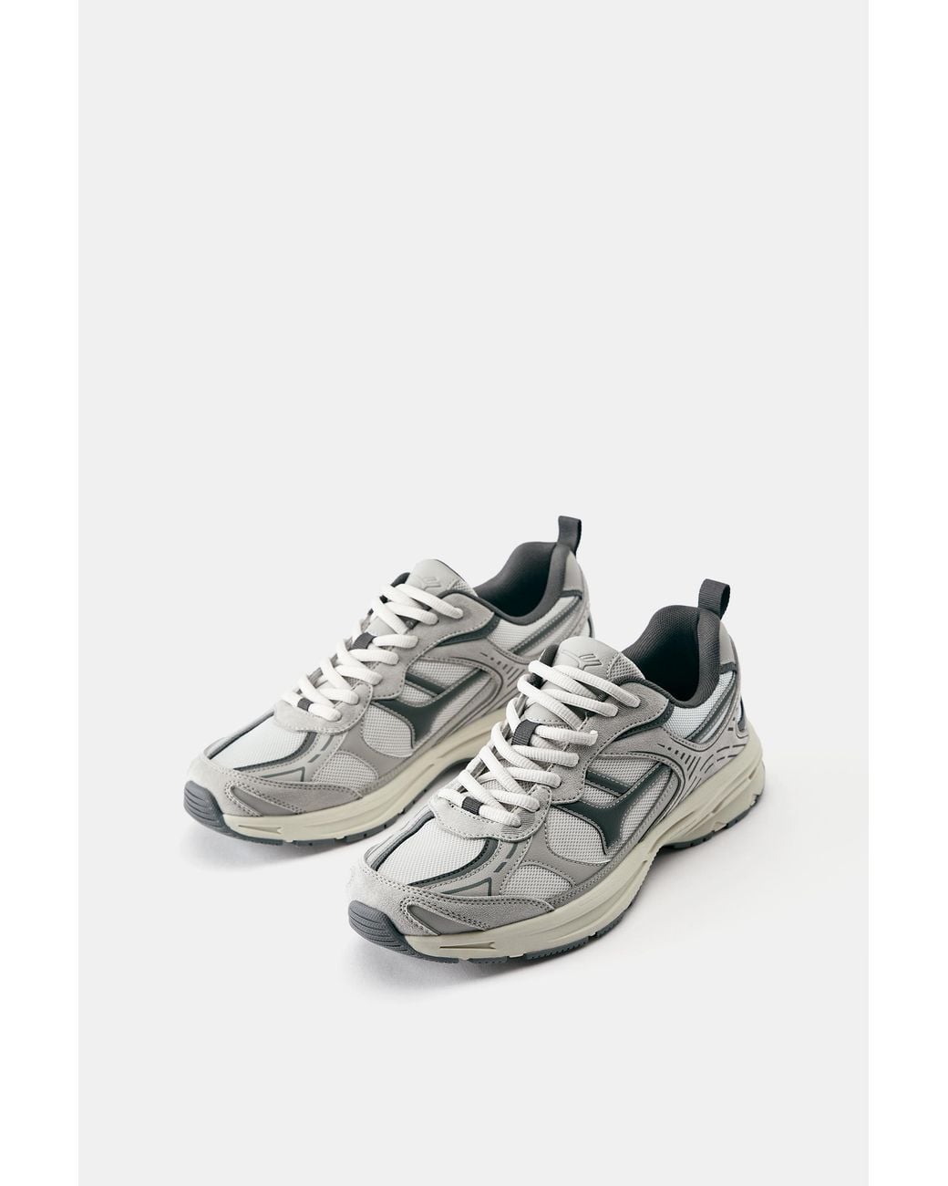 Pull&Bear White Multi-Piece Trainers for men