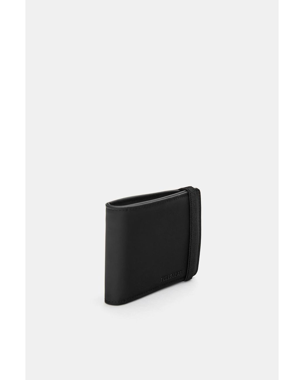 Pull&Bear Gecoate Portefeuille in het Black voor heren