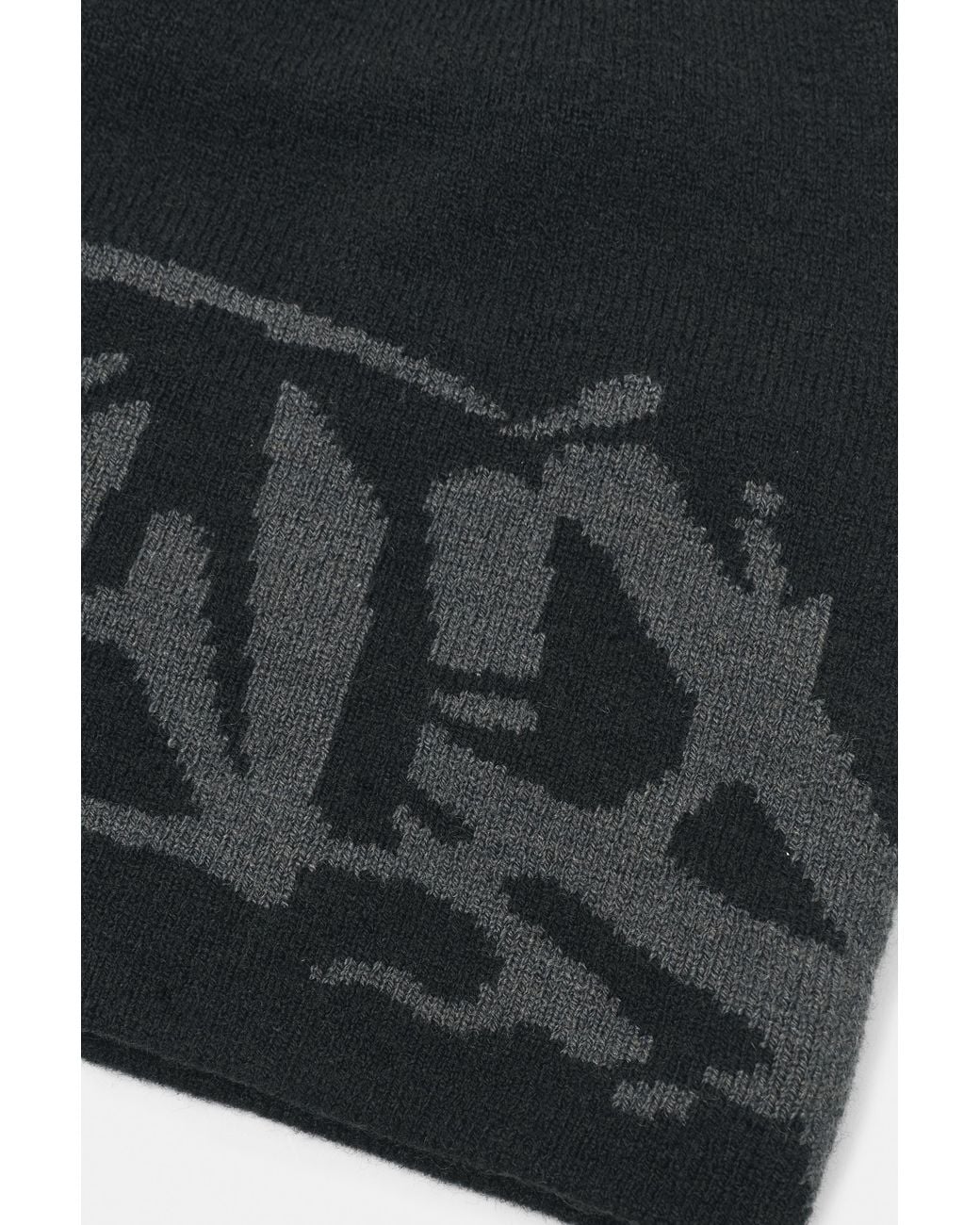 Pull&Bear Black Stwd Beanie for men