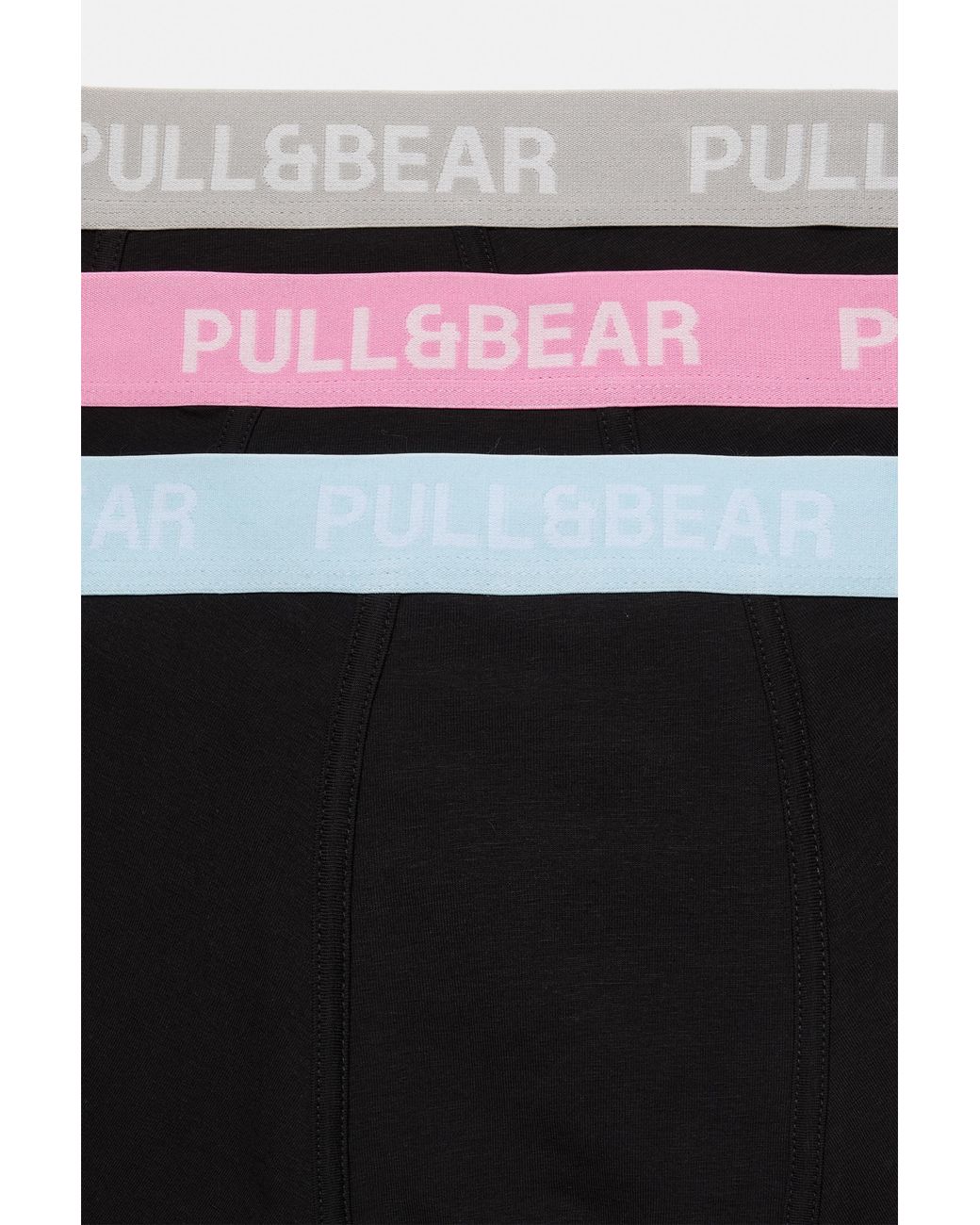 Pull&Bear Black 3-Pack Of Boxers for men