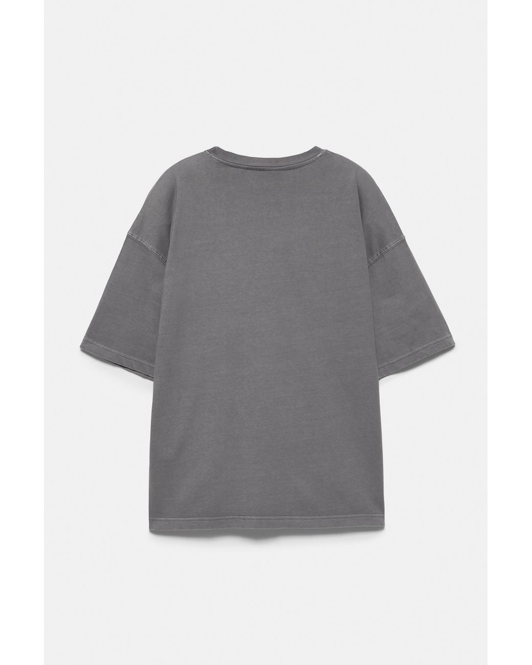 Pull&Bear Red Stwd Unwritten Living T-Shirt for men