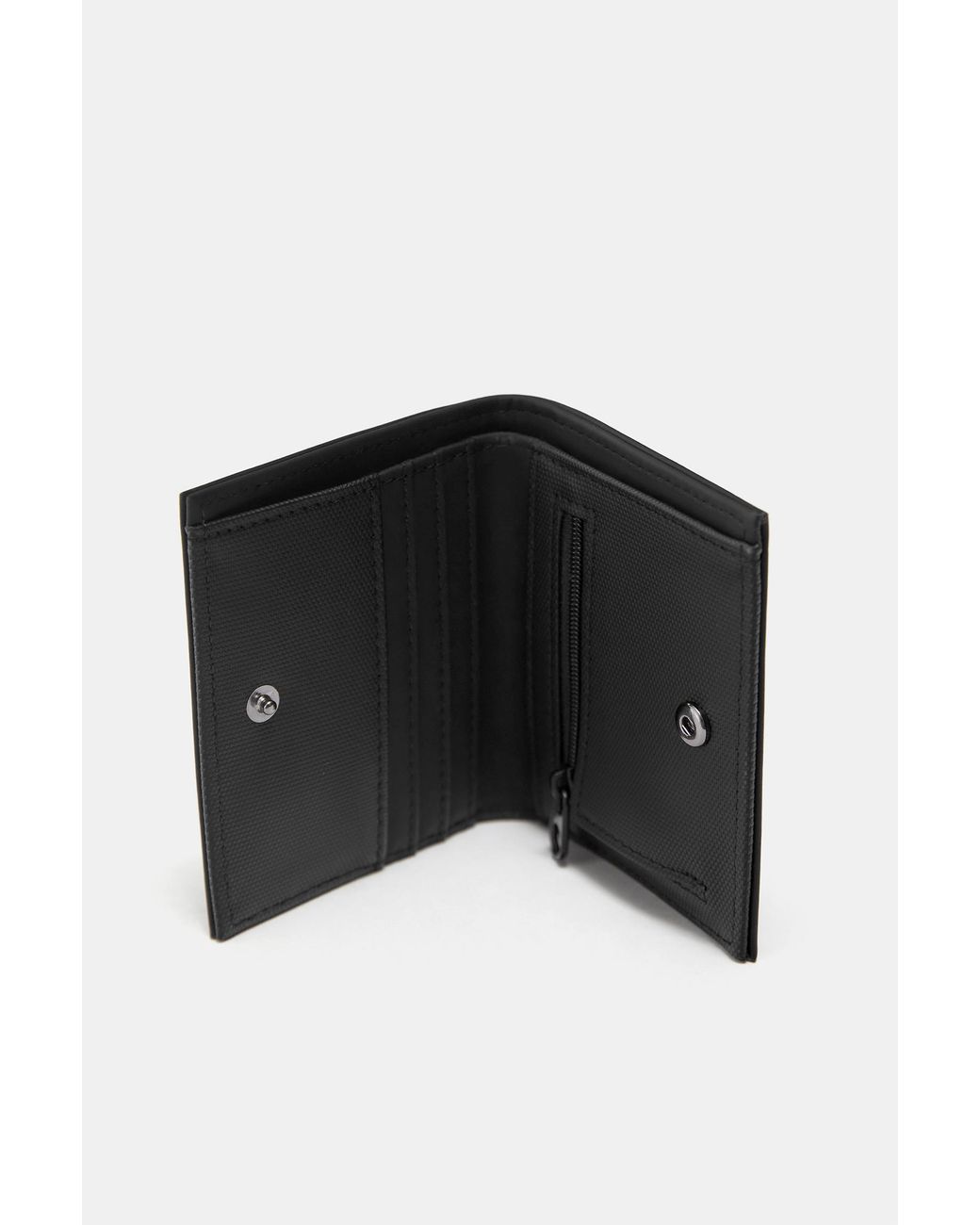 Portafoglio Gommato di Pull&Bear in Black da Uomo