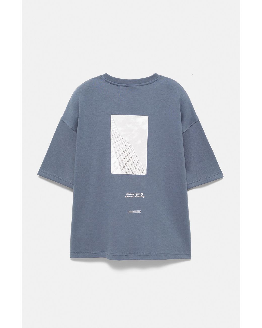 Sweat Manches Courtes Graphique Pull&Bear pour homme en coloris Blue