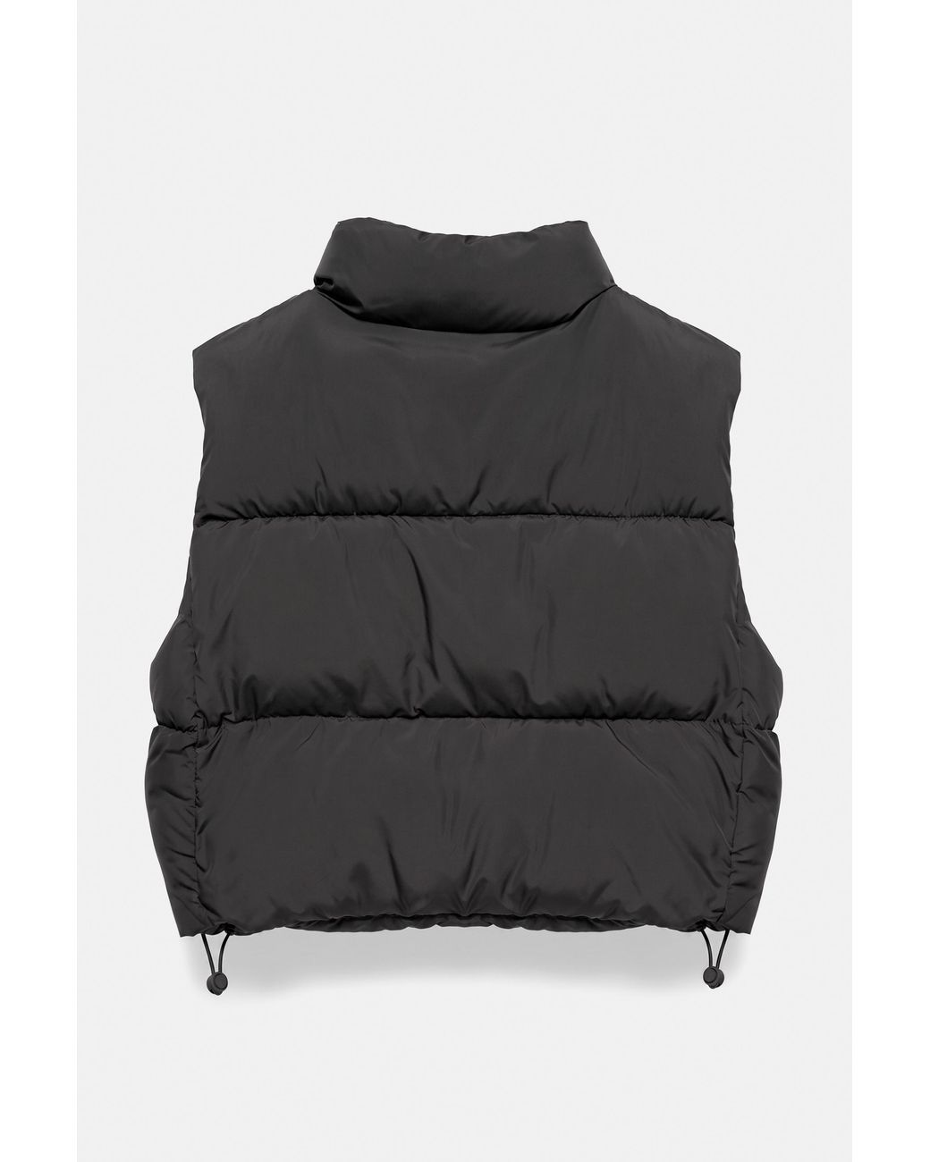 Pull&Bear Black Padded Gilet