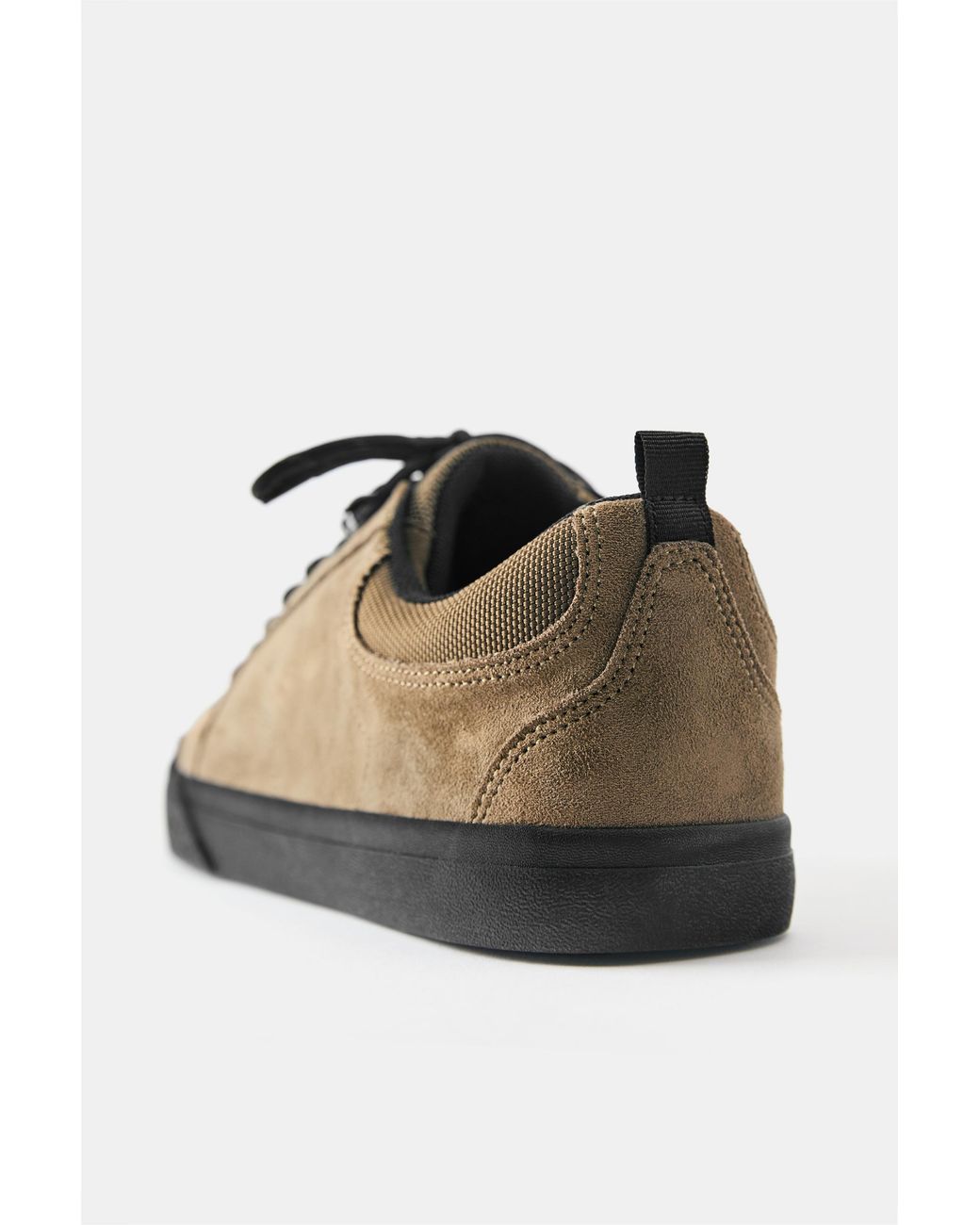 Pull&Bear Natural Lace-Up Casual Trainers for men
