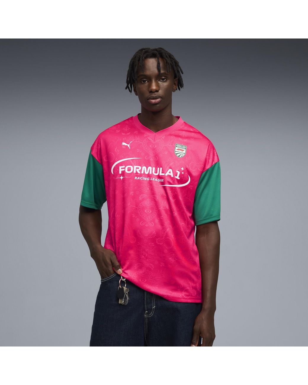 PUMA Pink F1 Mexico Relaxed Jersey for men