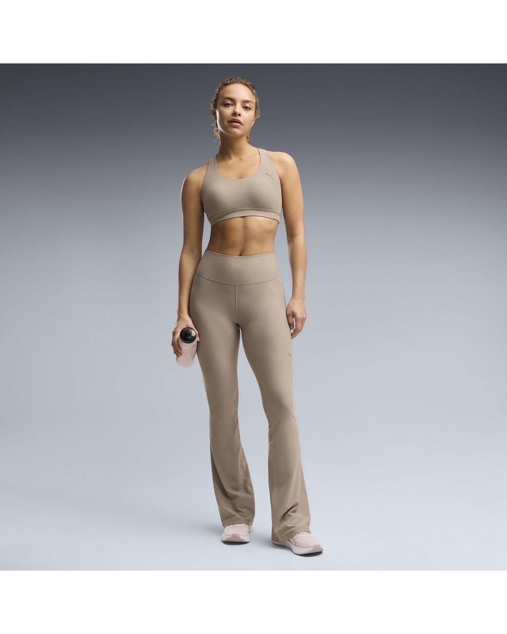 PUMA Gray Cloudspun Training Bra