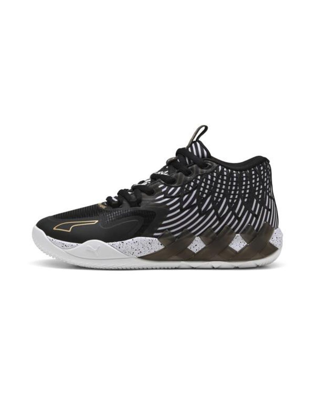 PUMA X Lamelo Ball Mb.01 Rare Reserve Stripes Basketball Shoes in Black for Men Lyst