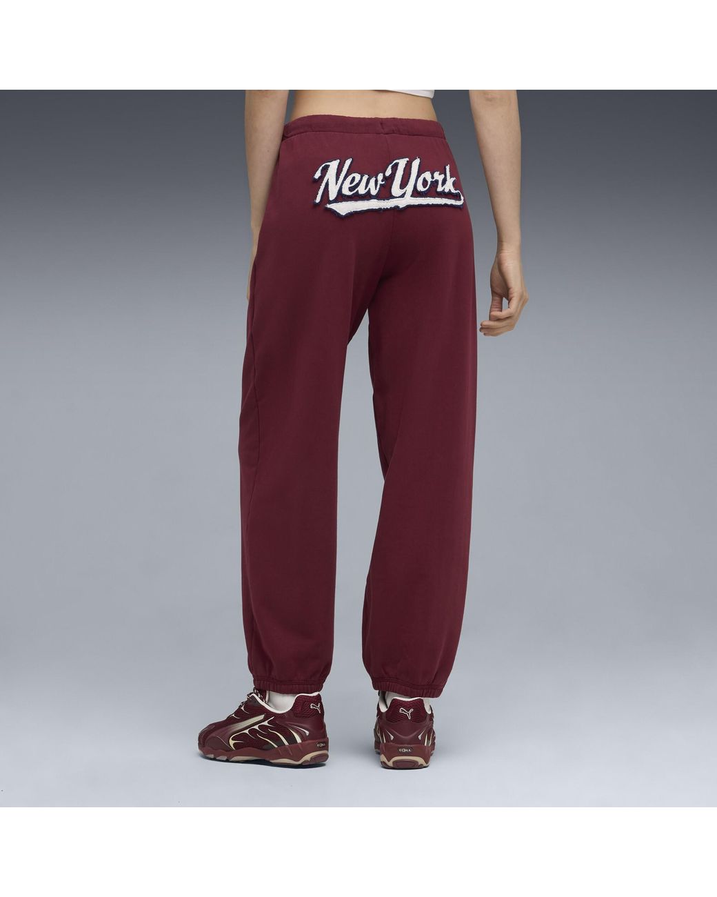 PUMA Purple X Nyc Oversized Joggers Pant