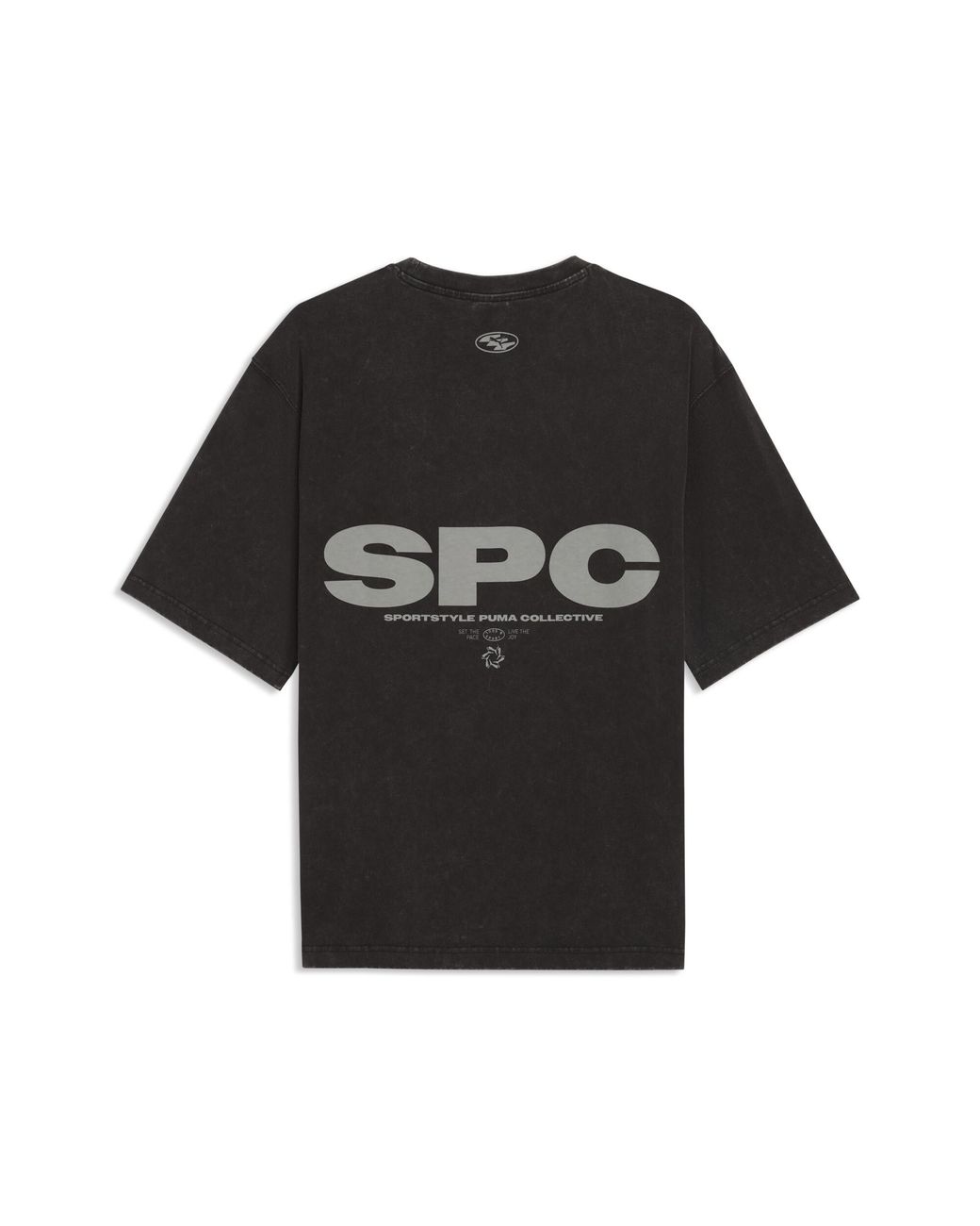PUMA Black Graphic T-Shirt for men