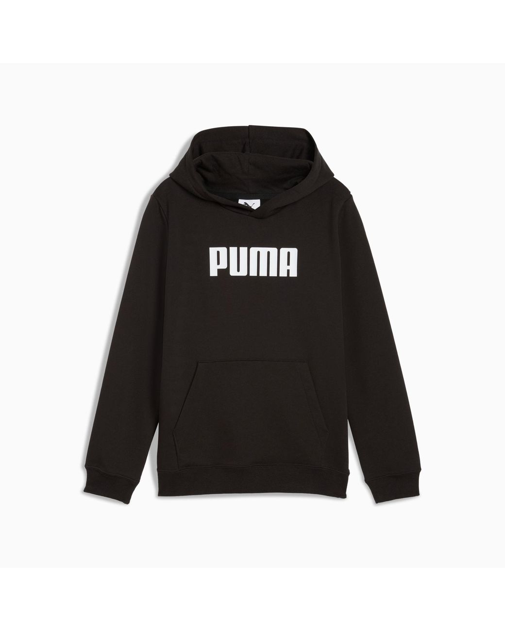 PUMA Essentials Logo Hoodie in het Black