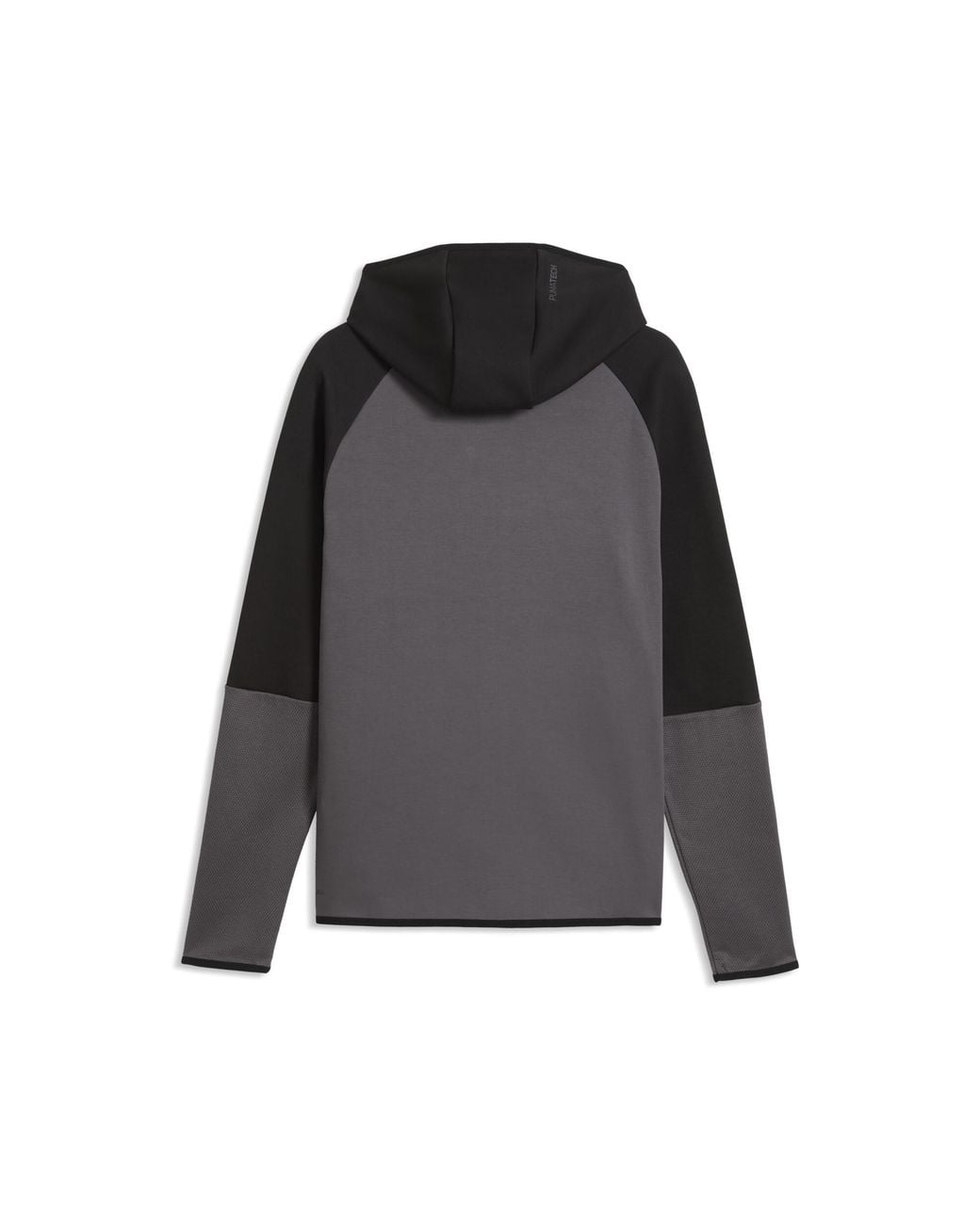 PUMA Black Tech Elevated Slim Full-Zip Hoodie for men