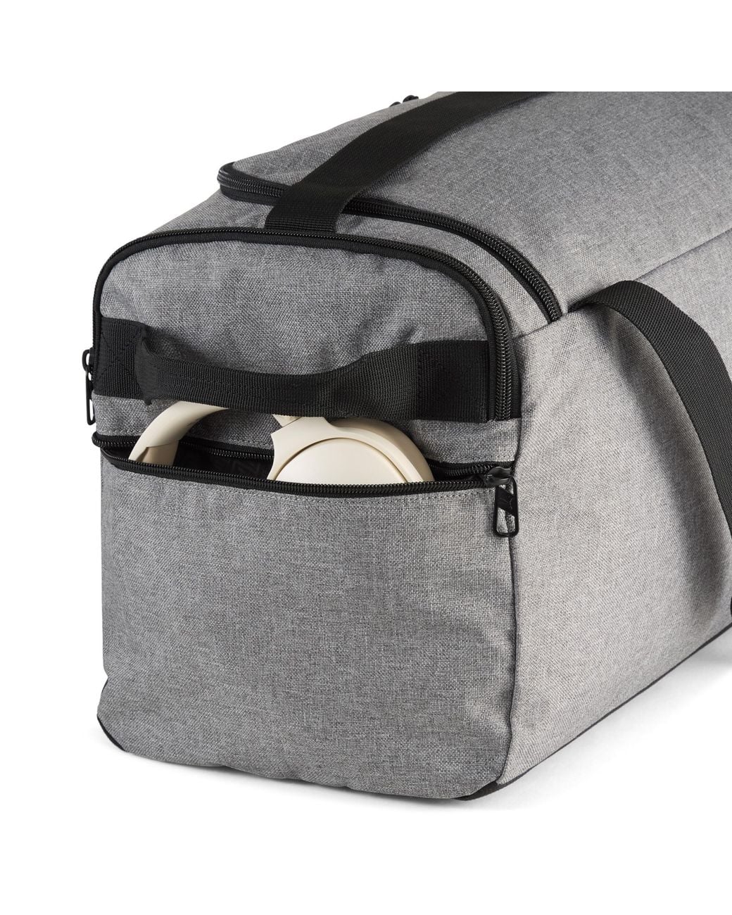 PUMA Gray Buzz Heather 35L Small Sports Bag