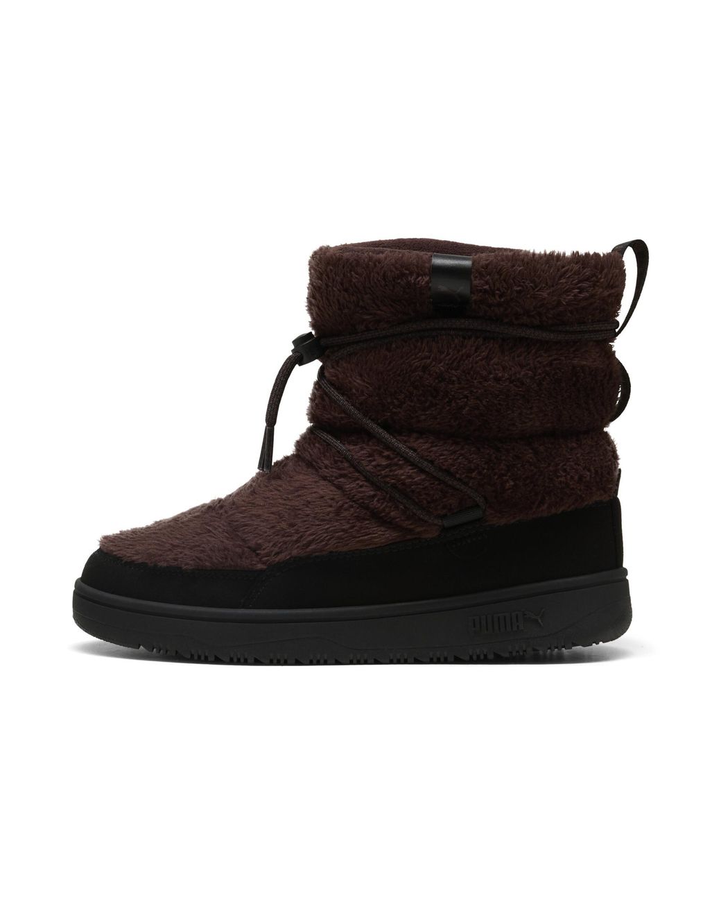 PUMA Black Snowbae Suede Boots