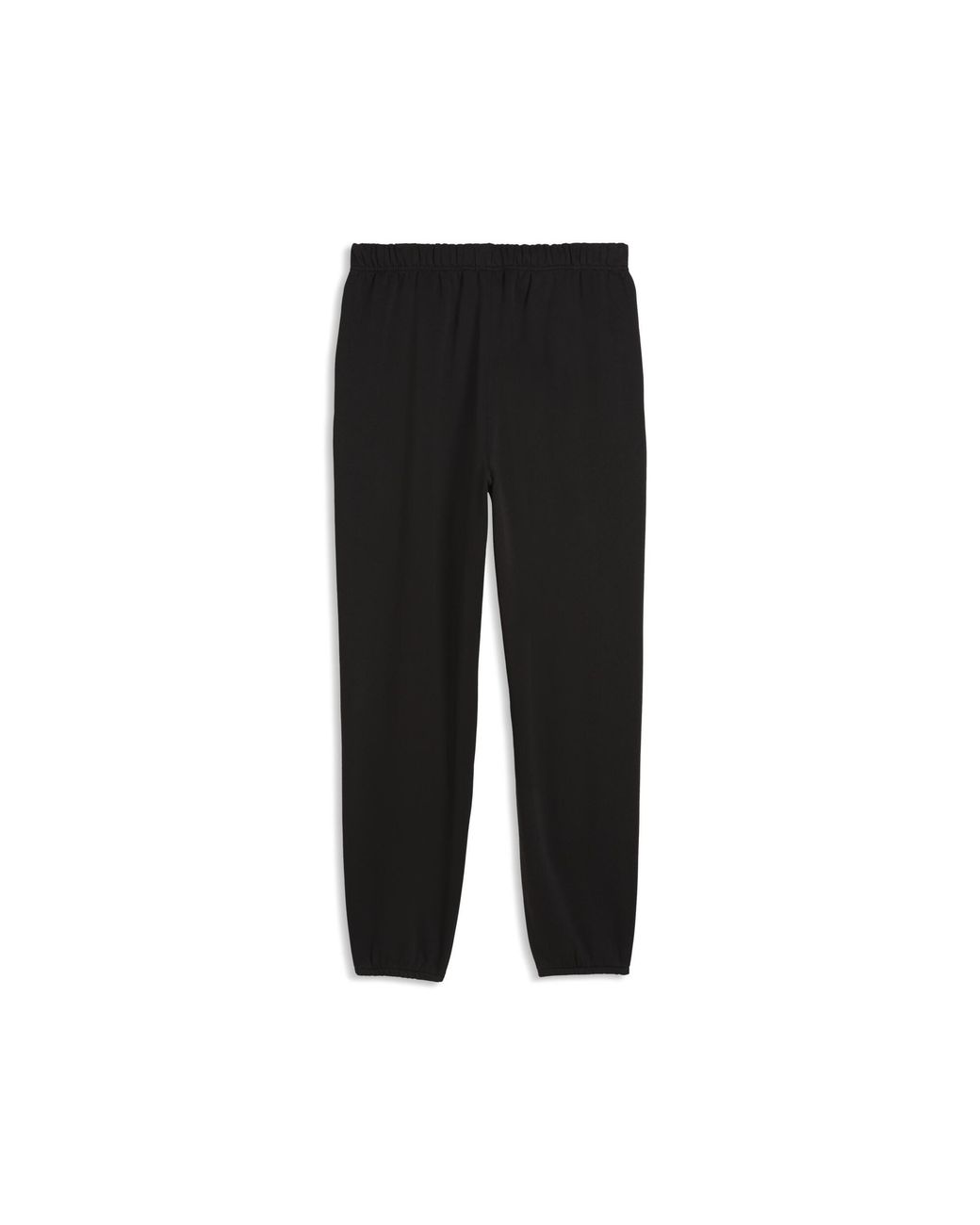 PUMA Black Fundamentals Fleece Basketball Sweatpants for men