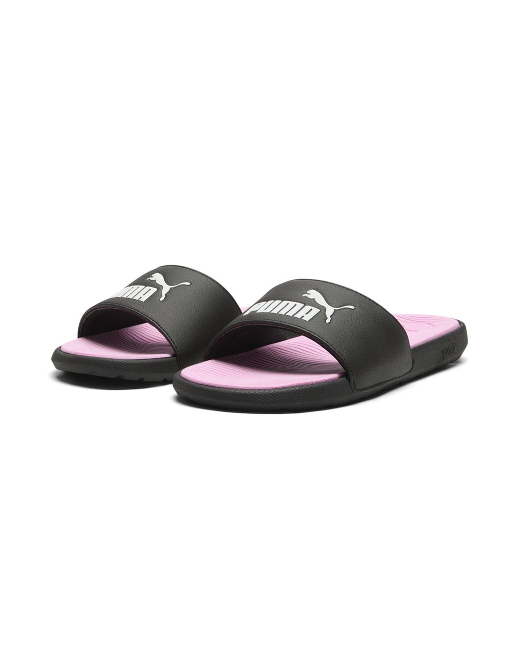 PUMA Brown Cool Cat 2.0 Slides