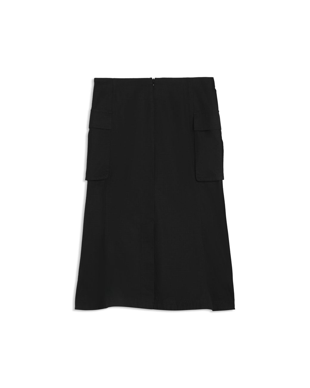 PUMA Black Essentials Ripstop Midi Cargo Skirt