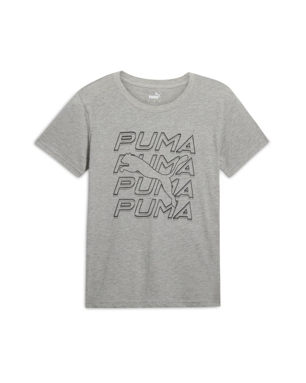 PUMA Red Graphics Repeat T-Shirt
