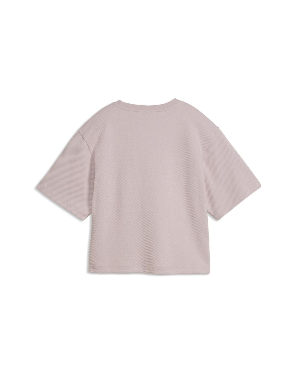 T-Shirt Essentials Elevated Dal Taglio Morbido Da Donna, Abbigliamento, Rosa di PUMA in Gray