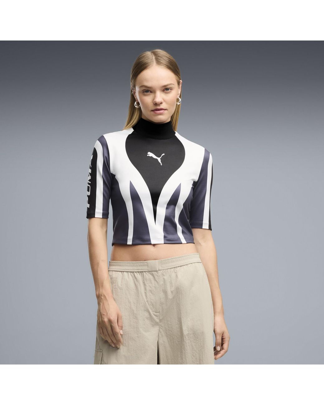 PUMA Blue Future..Archive Moto Tight Top