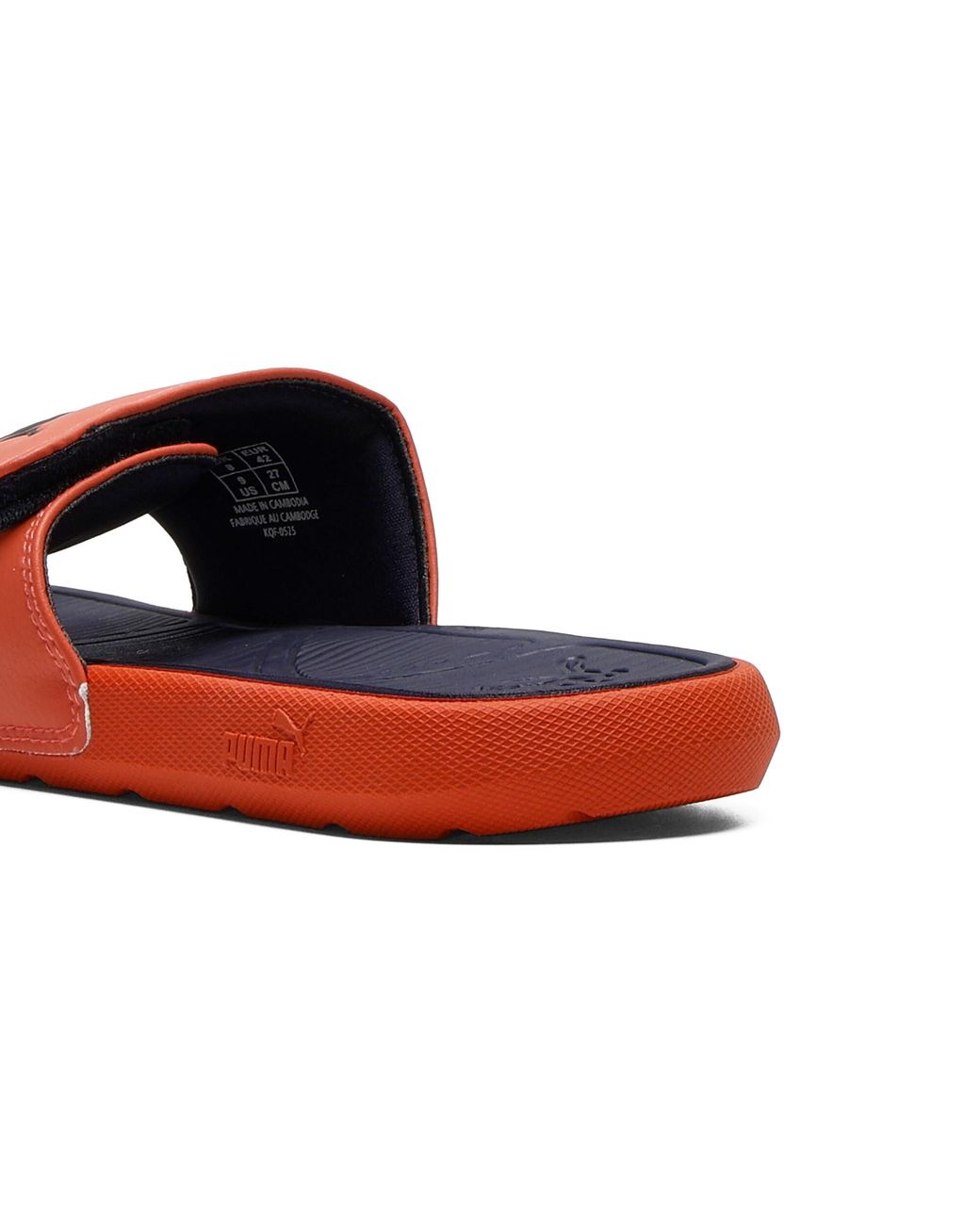 PUMA Brown Cool Cat 2.0 Slides for men