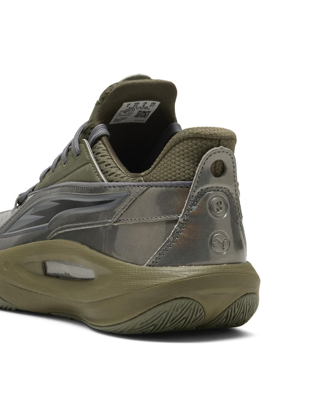PUMA Green Scoot Zeros Iii Basketball Shoes for men