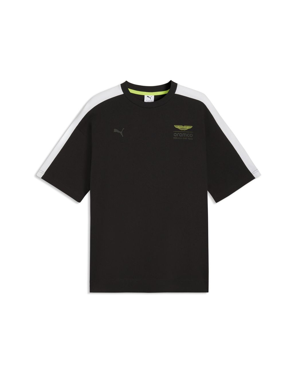 PUMA Black X Aston Martin Aramco F1 Team T7 T-Shirt for men