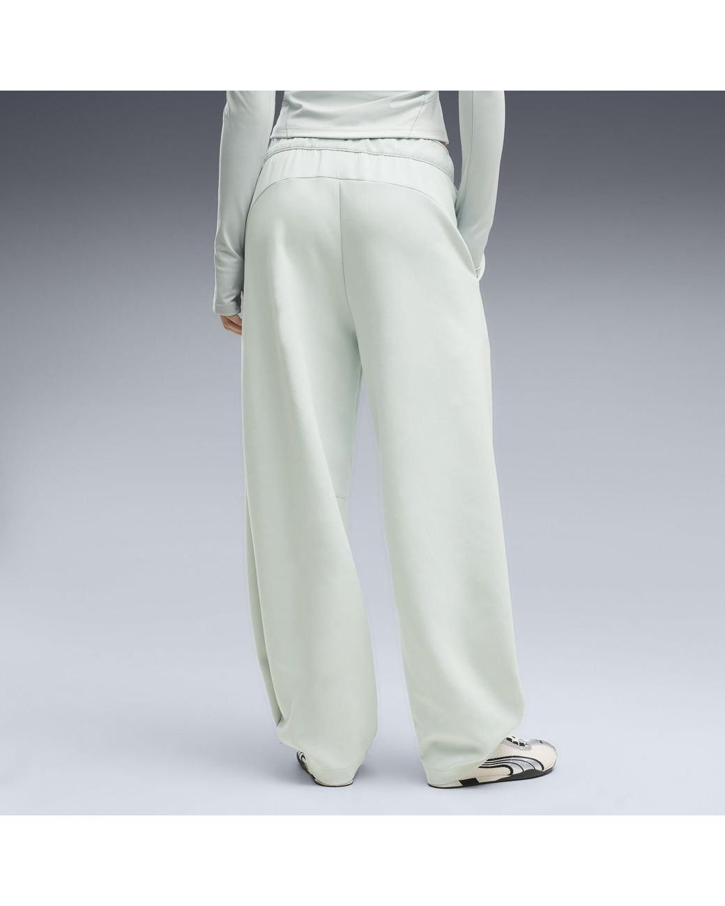 PUMA Gray Tech Sense Barrel Sweatpants