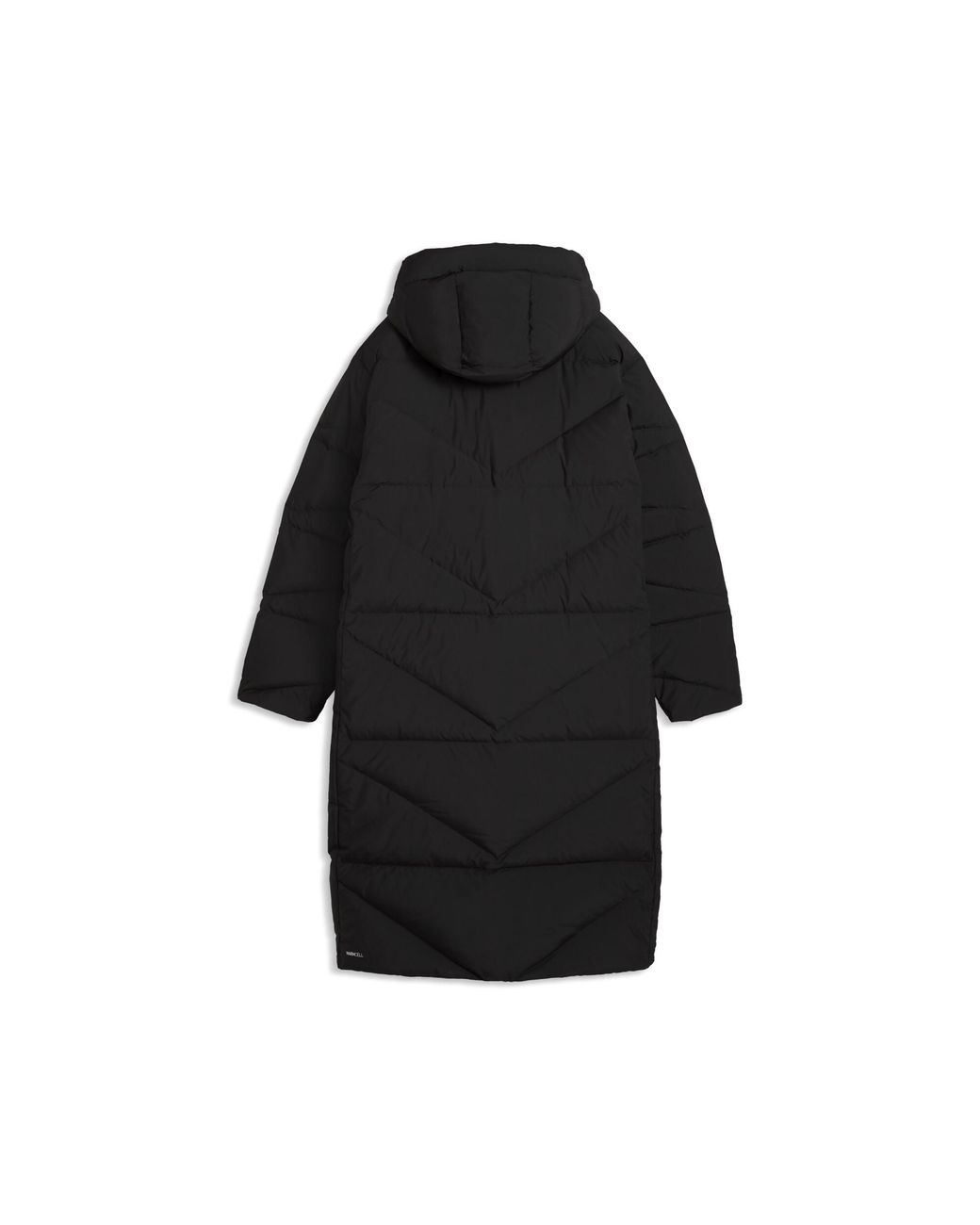 PUMA Black Hooded Down Puffer Coat