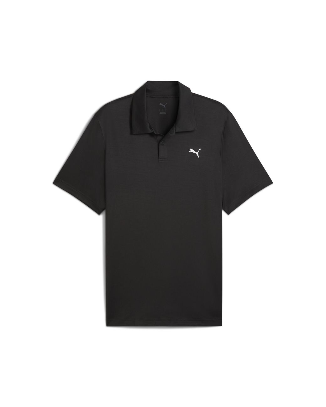 PUMA Black Essentials Polo Shirt for men