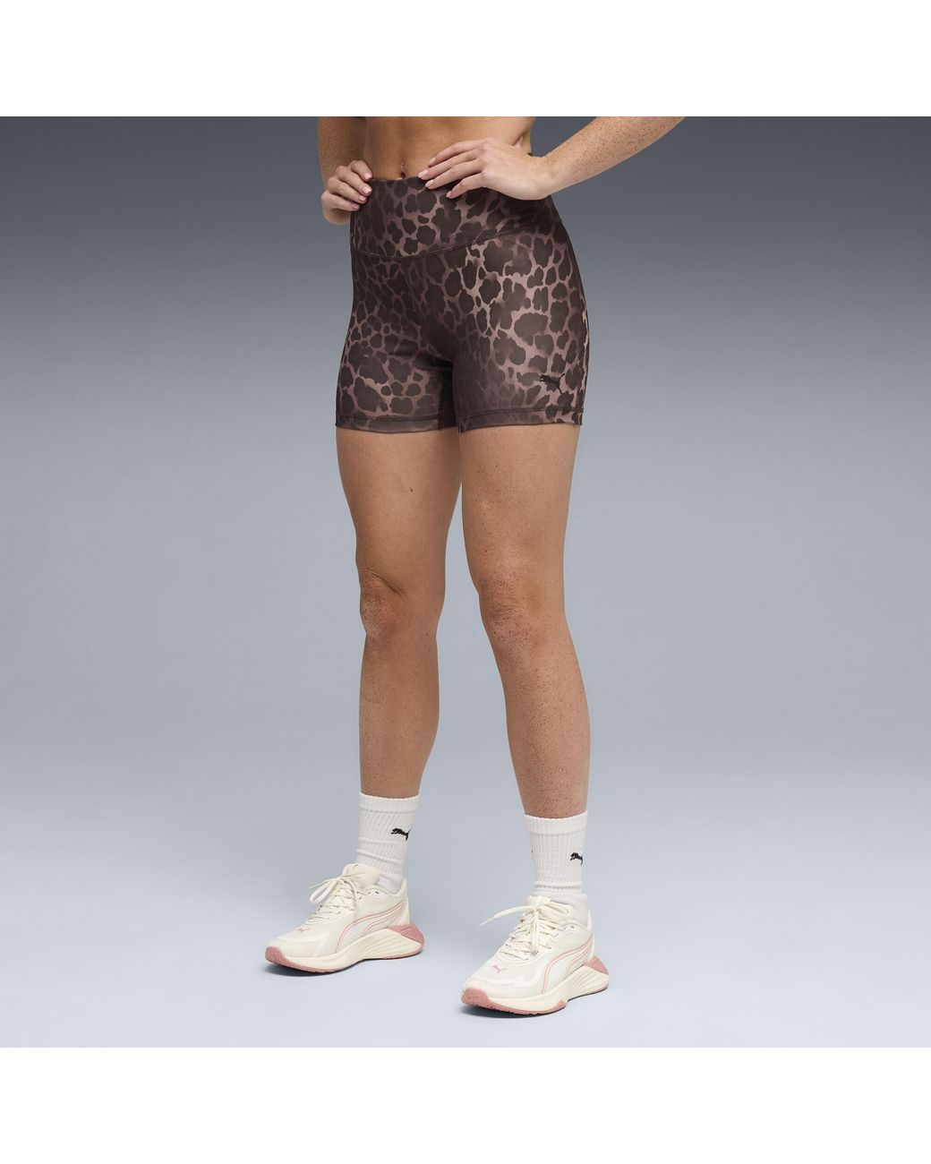 PUMA Gray Train All Day Training Shorts