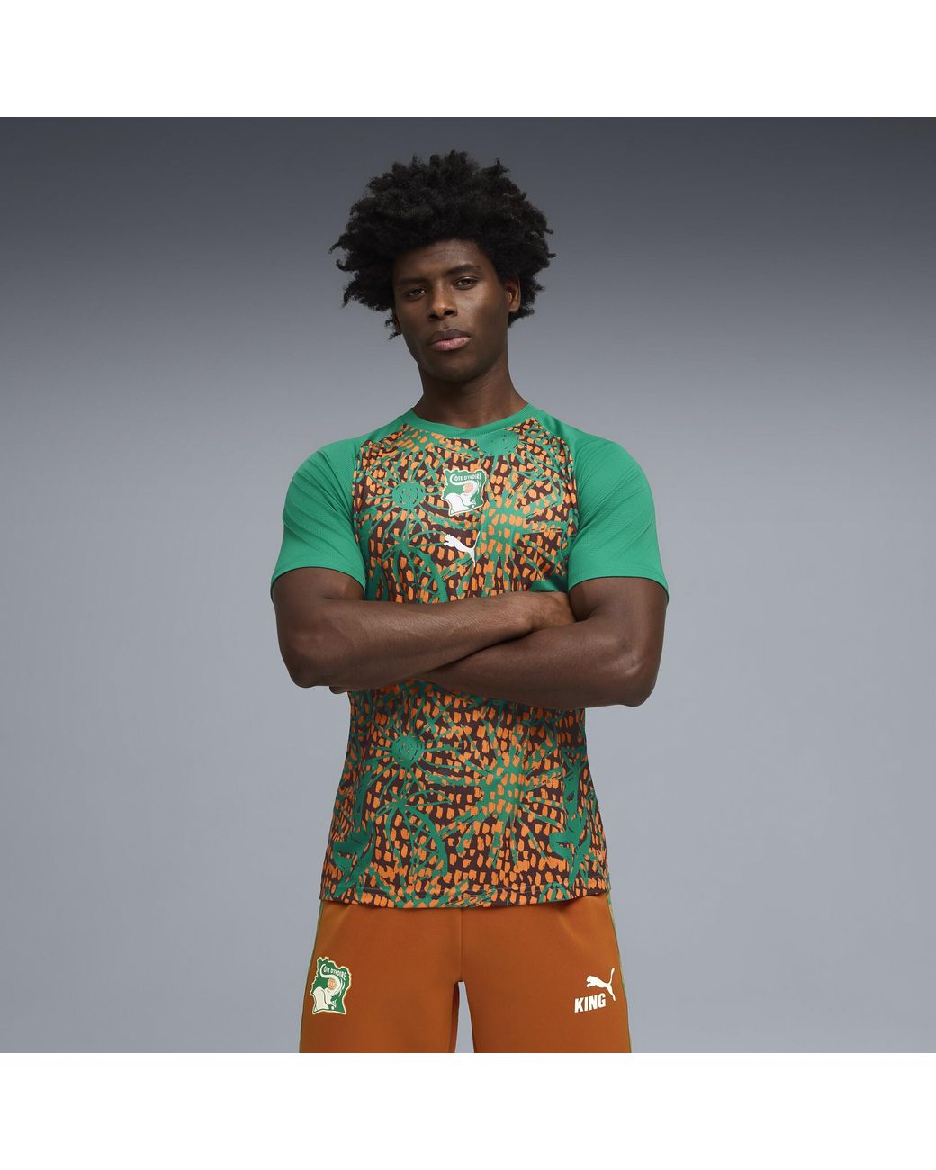 PUMA Red Ac Milan X Slam Jam Long Sleeve Jersey for men