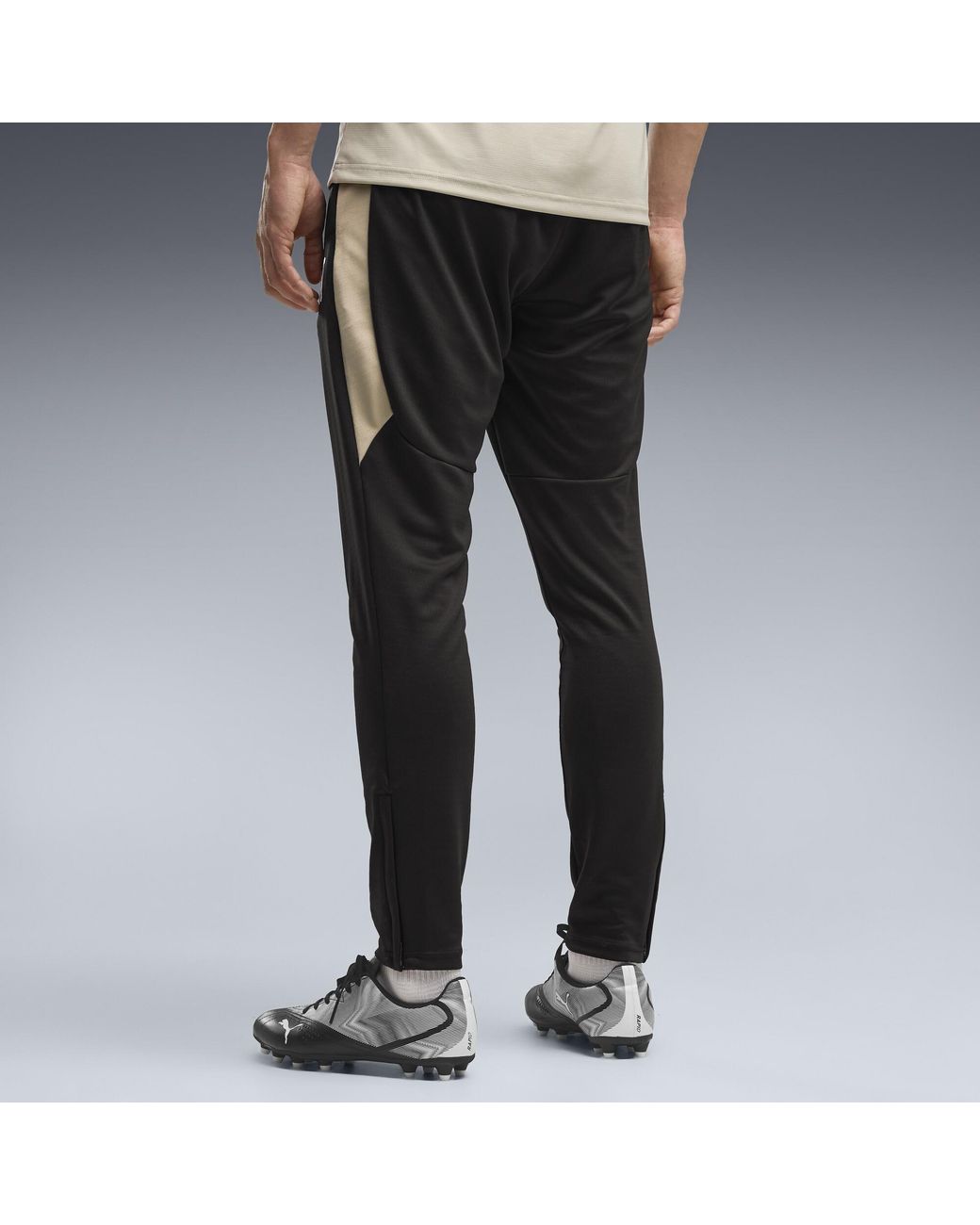 PUMA Black Individualfinal Slim Training Pants for men