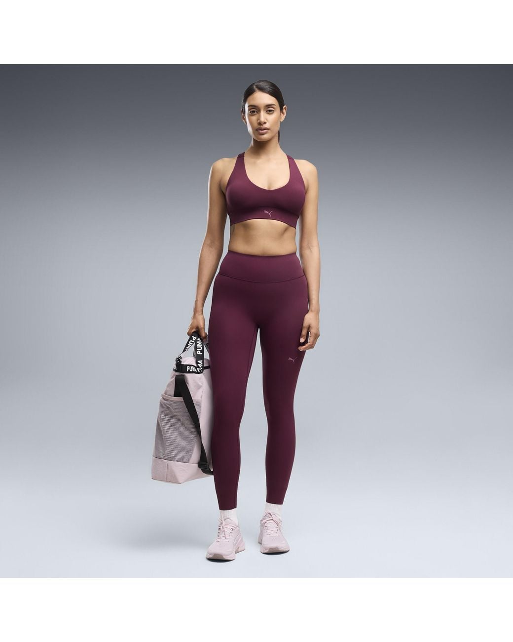 PUMA Purple Shapeluxe High-Waist Training Tights