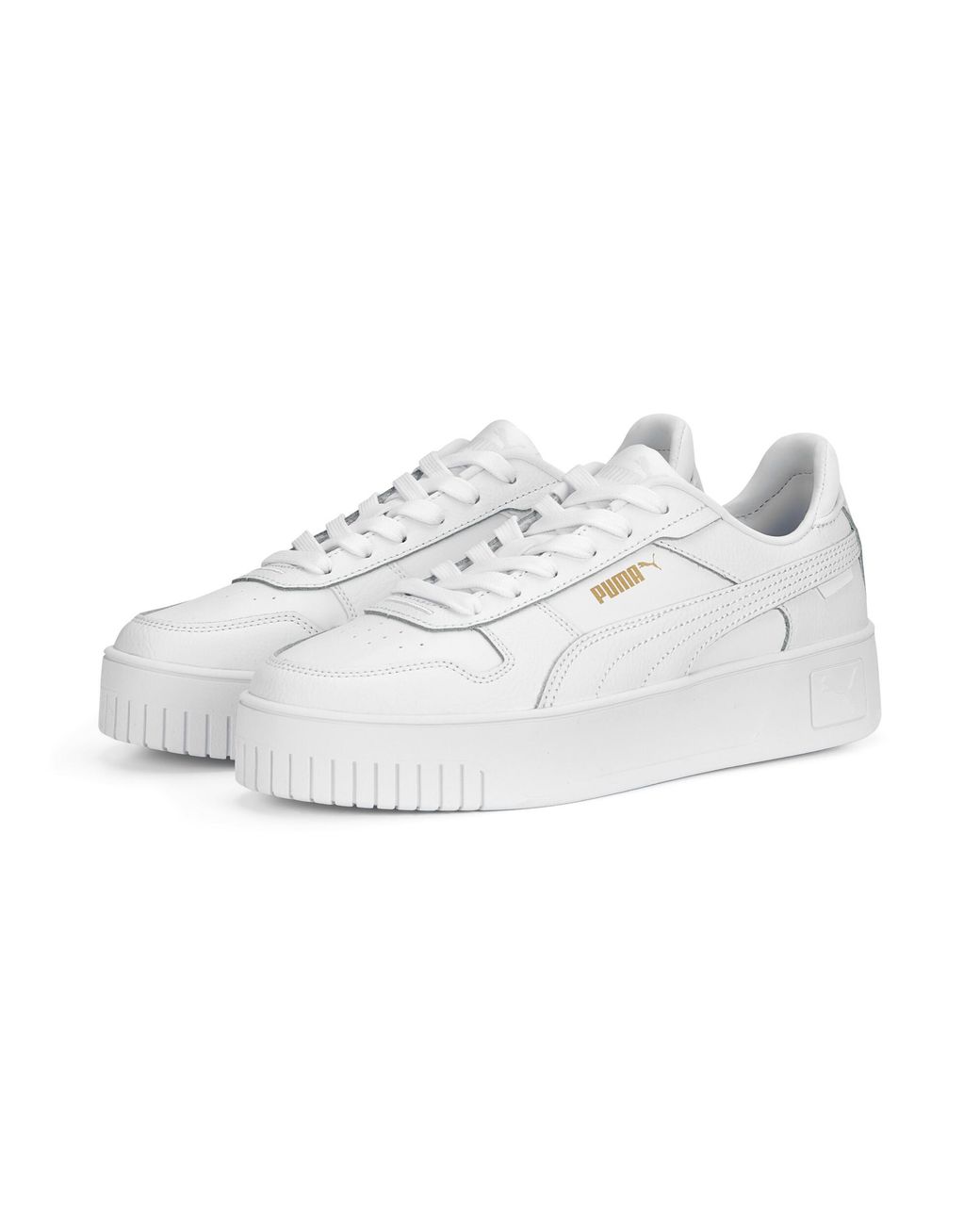 PUMA Carina Street Sneaker White-rose Mauve-feather Gray