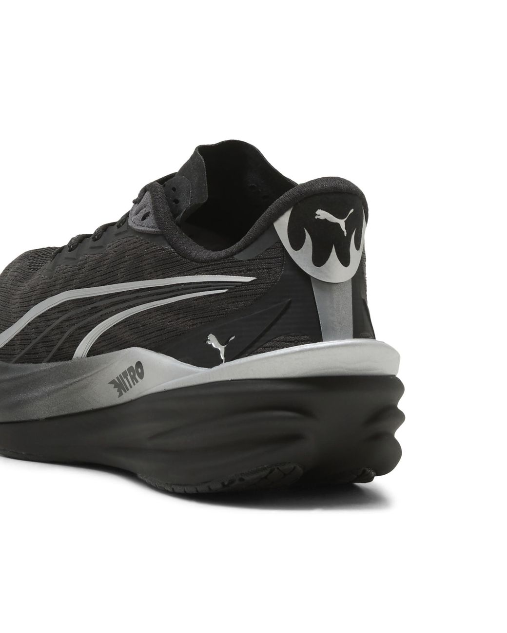 PUMA Black Deviate Nitro 4 Brightstride Road Running Shoes
