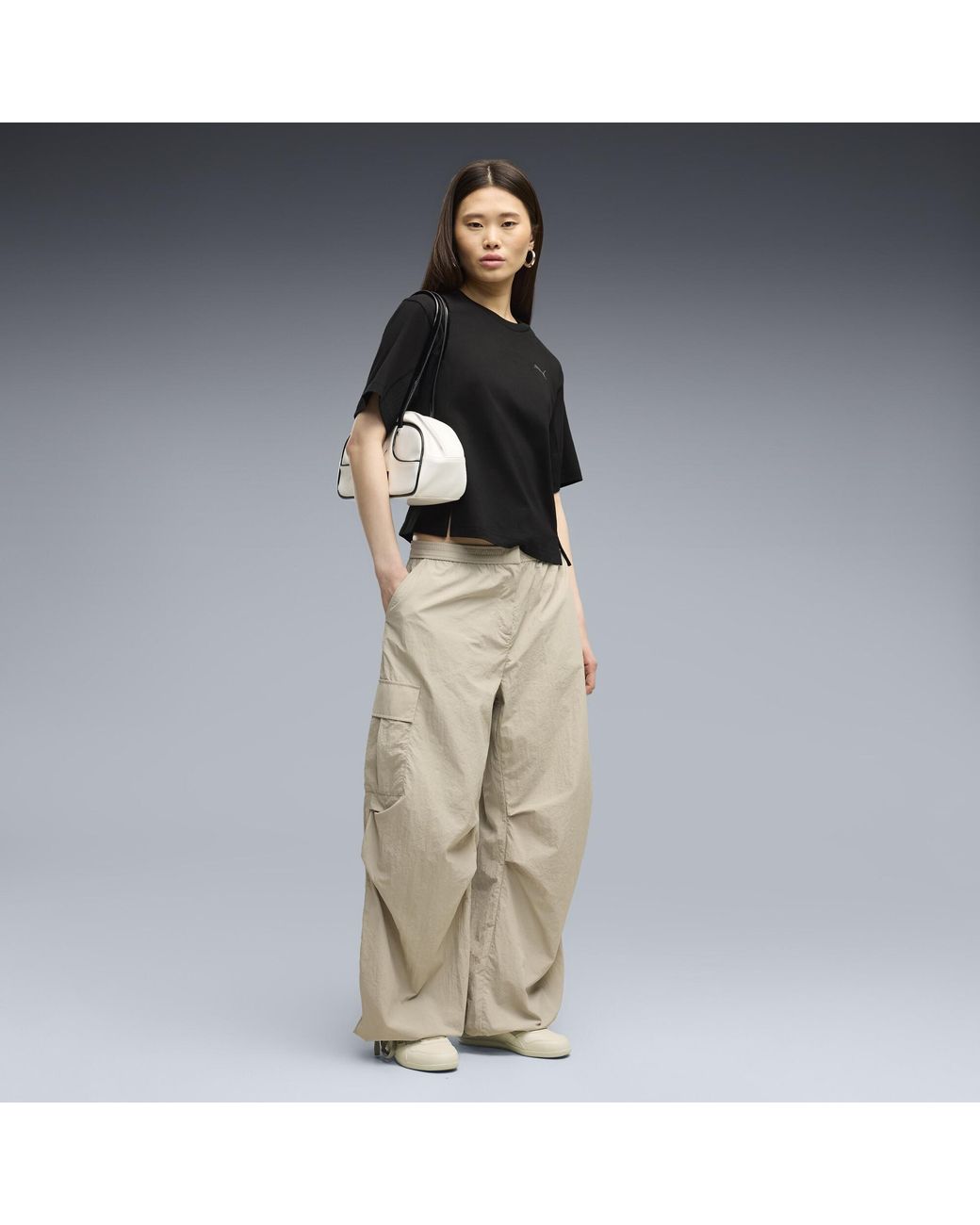 PUMA Black Her Relaxed T-Shirt