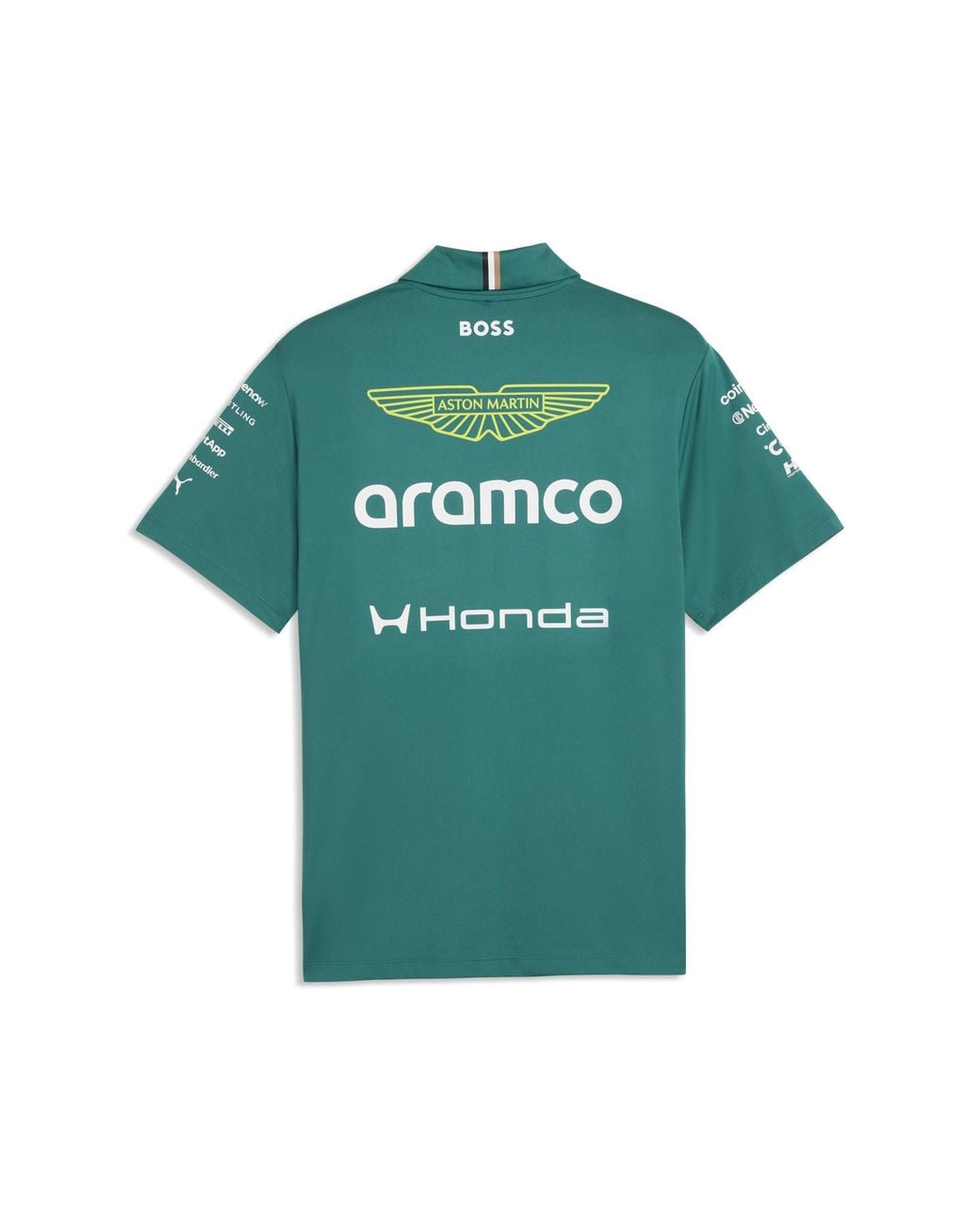 PUMA Green X Aston Martin Aramco F1 Team Replica Polo