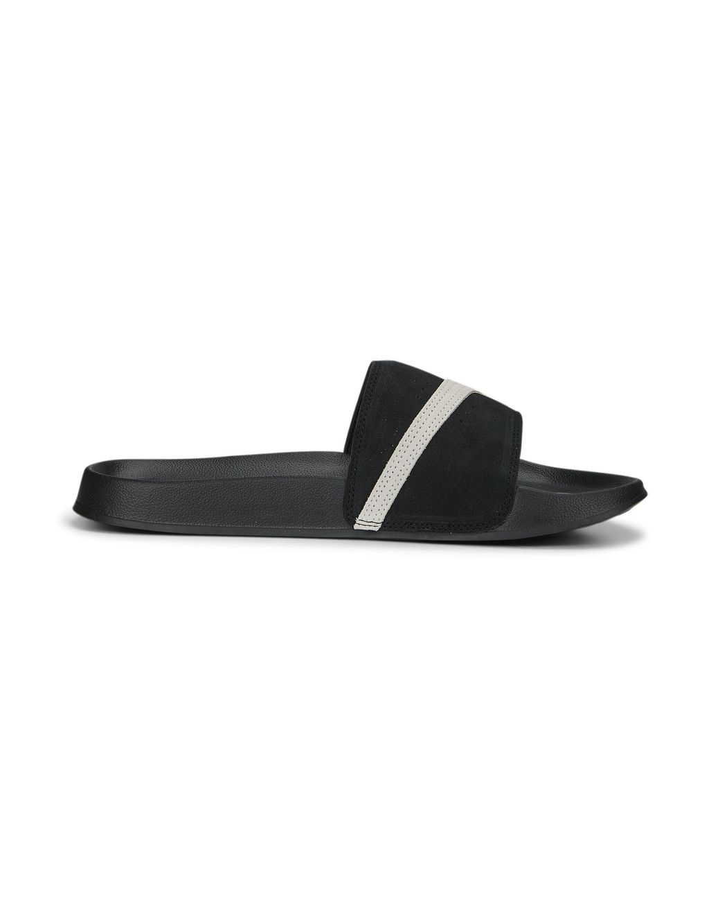 PUMA Black Leadcat 2.0 Suede Og Slides