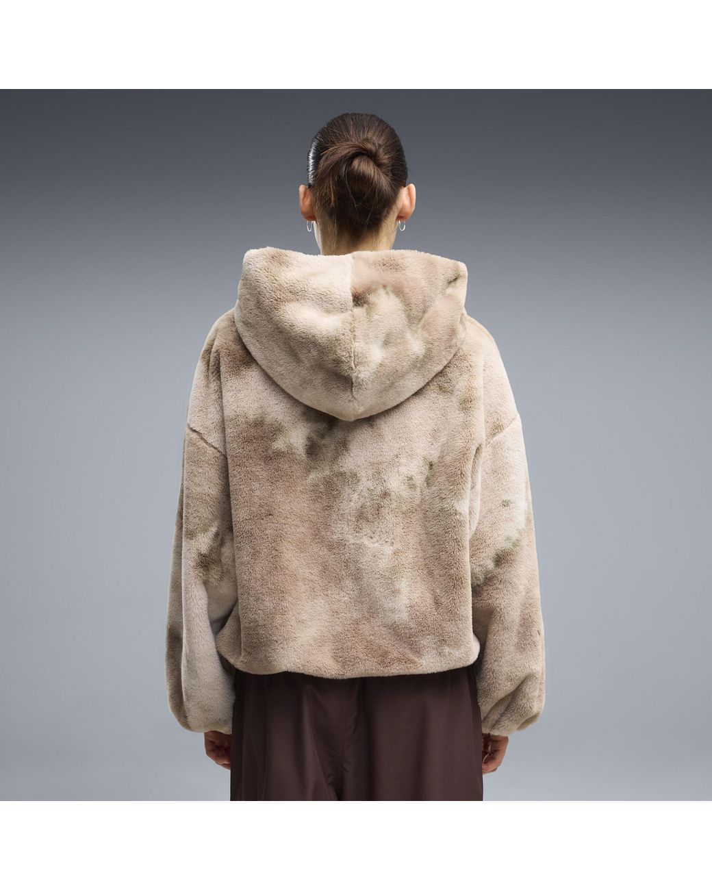 PUMA Natural Street Glam Highloft Oversized Jacket