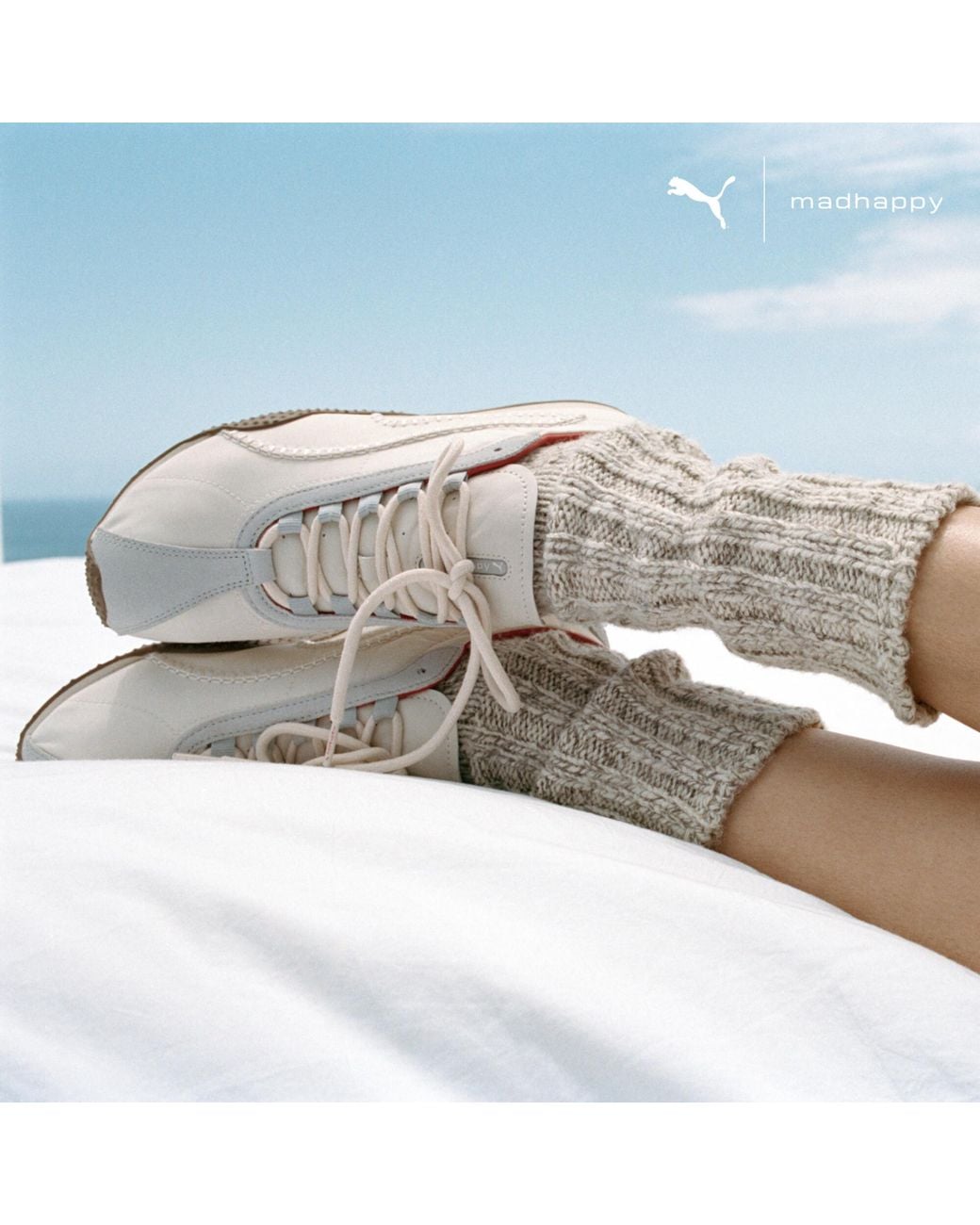 PUMA White X Madhappy H-Street Sneakers