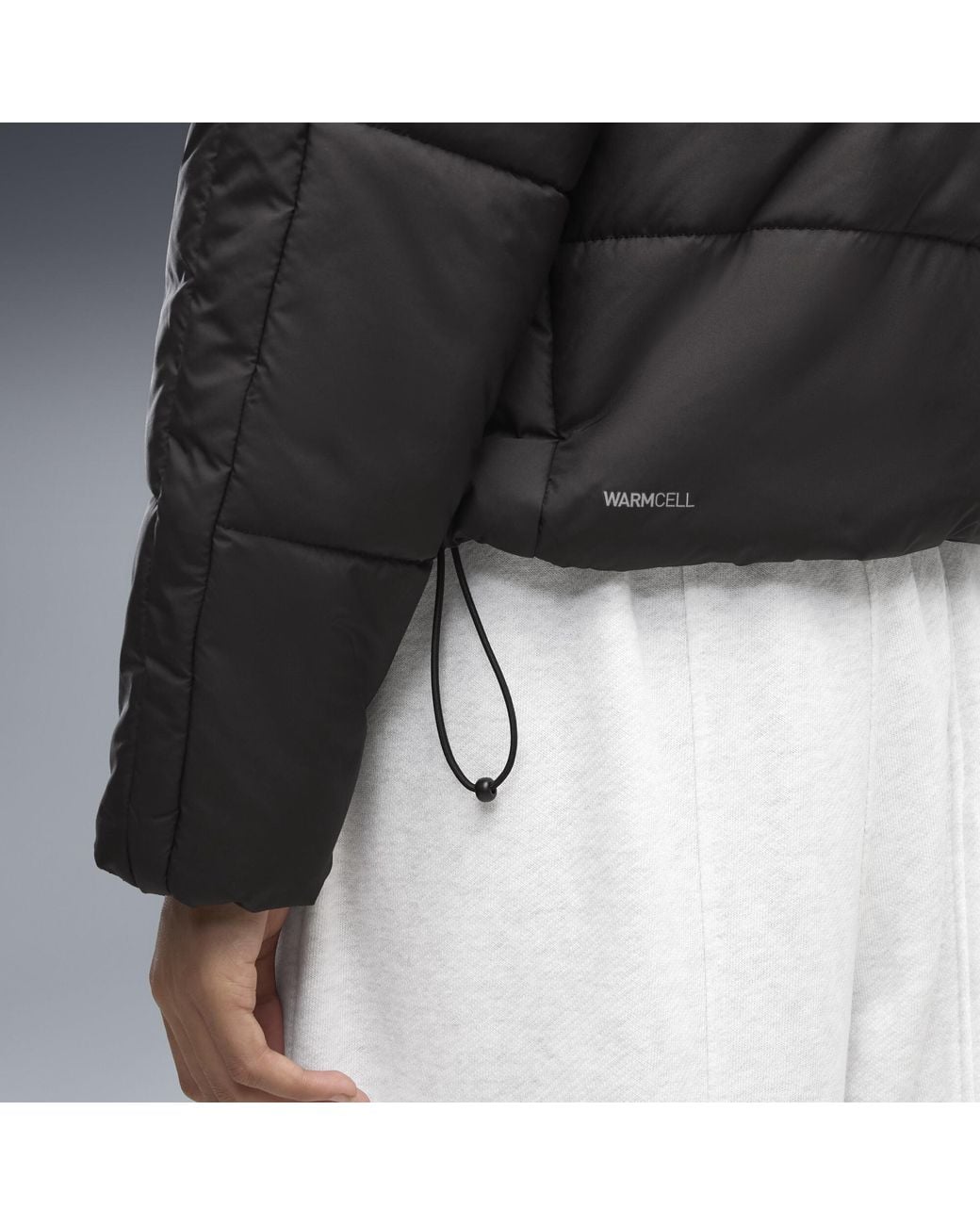 Giacca Imbottita Con Cappuccio Essentials Dal Taglio Morbido Da Donna, Abbigliamento, Nero di PUMA in Black