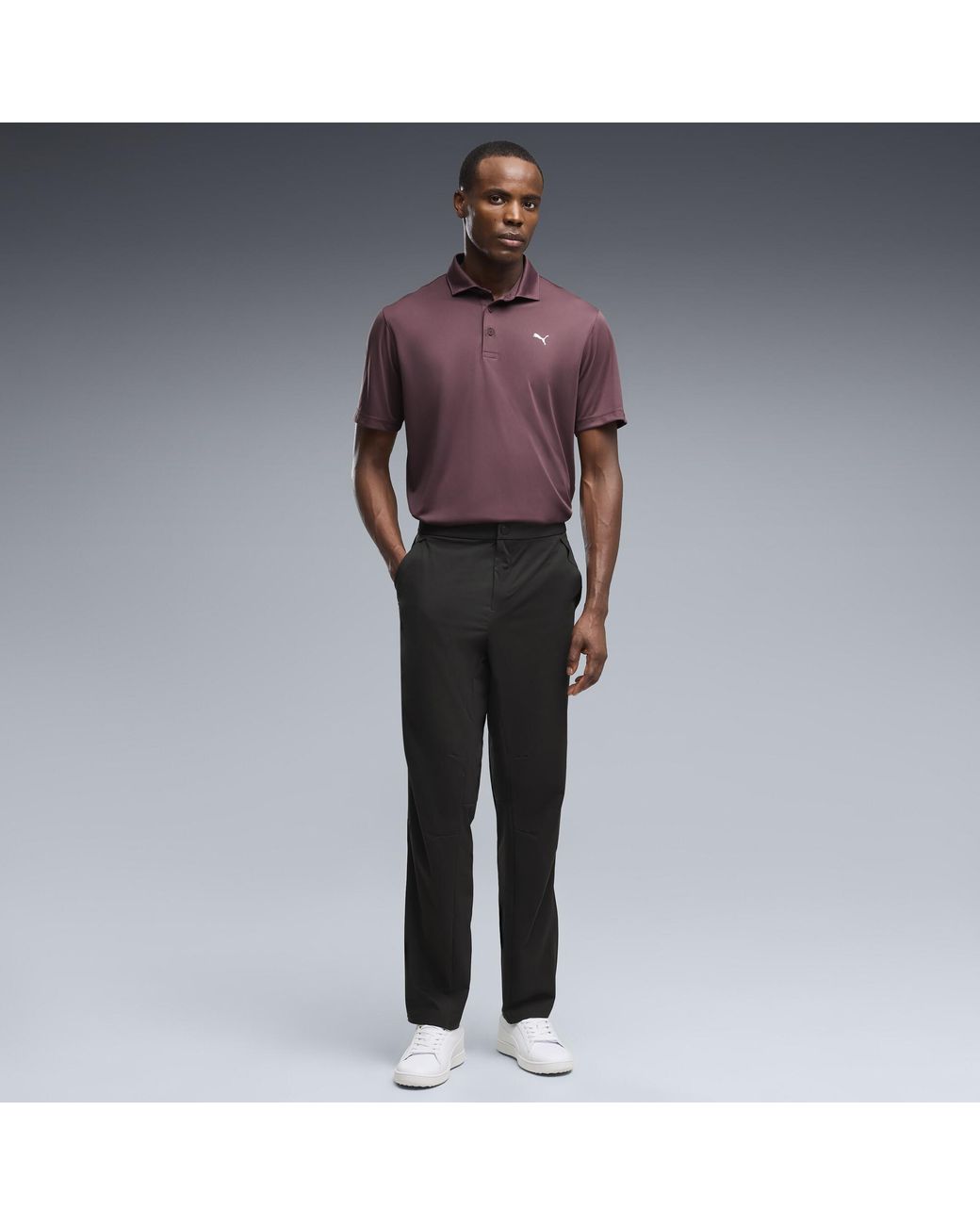 PUMA Purple Pure 3.0 Golf Polo for men