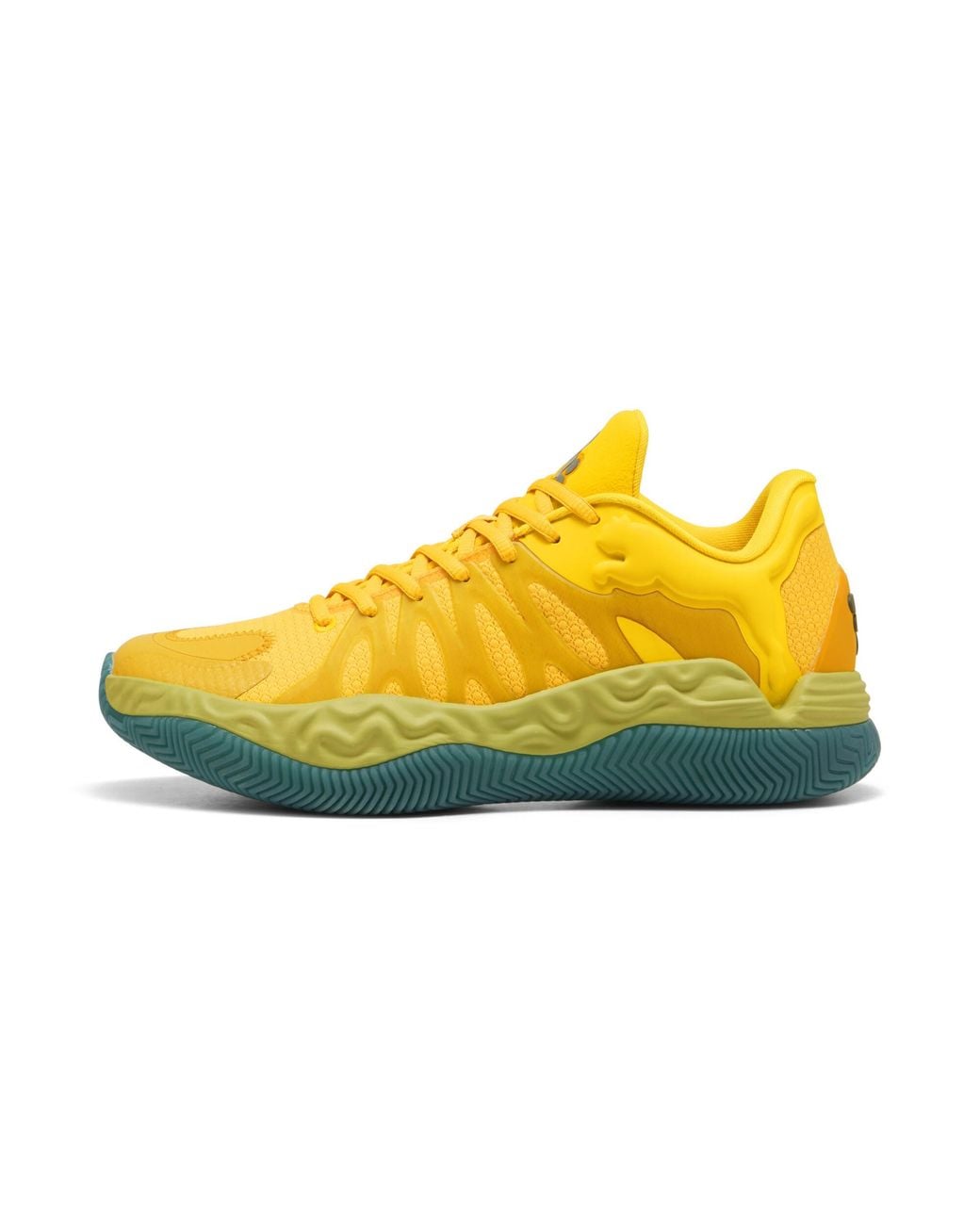 PUMA Yellow Hali 1 Basketball Shoes for men