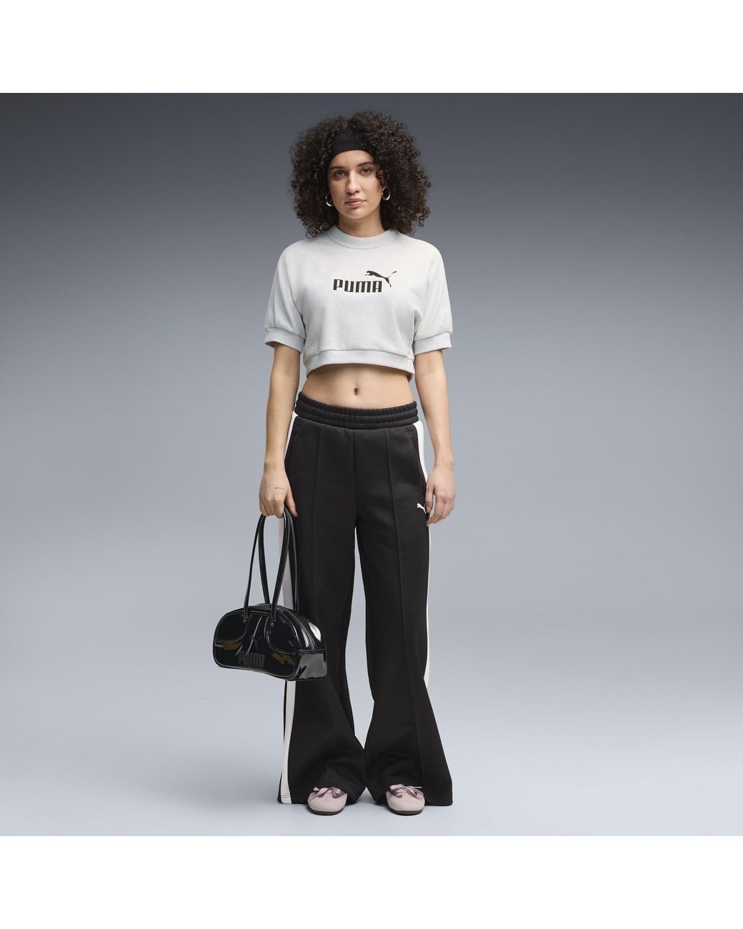 Felpa Con Logo Essentials Elevated No. 1 Dal Taglio Morbido Da Donna, Abbigliamento, Bianco di PUMA in White
