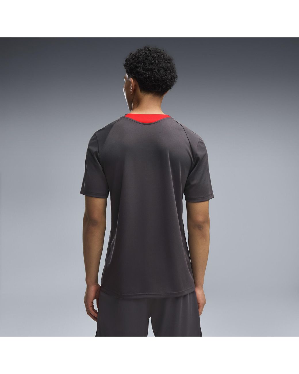 PUMA Black Ac Milan Slim Training Jersey for men