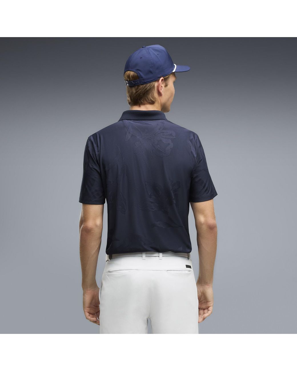 PUMA Blue Mattr Prima Bloom Golf Polo for men