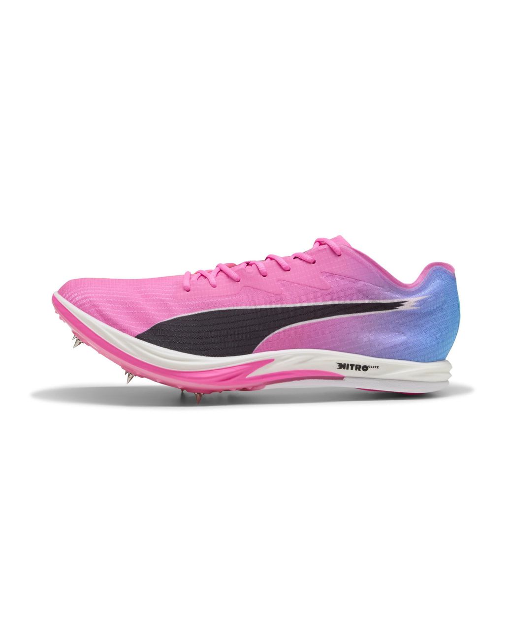 PUMA Purple Long Distance Nitro Elite 3 Spikes for men
