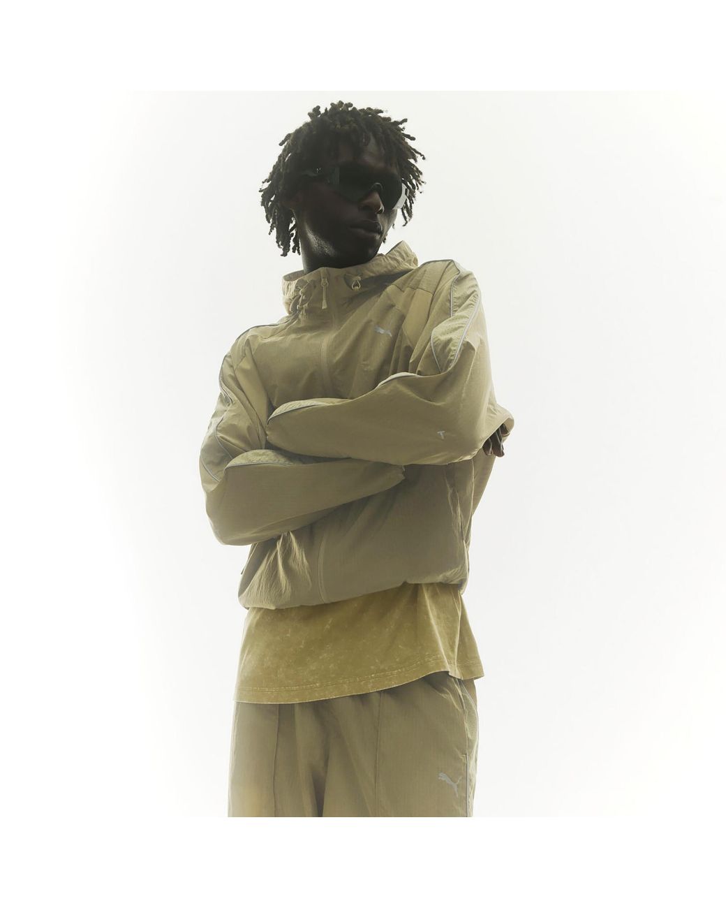 PUMA Green Run Culture Collective T7 Relaxed Track Jacket for men