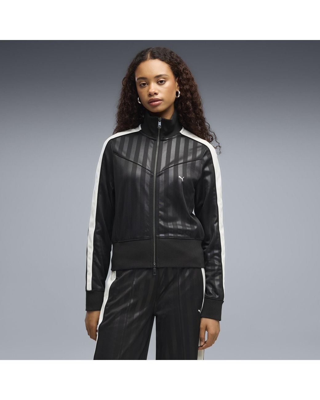 PUMA Black T7 Track Jacket